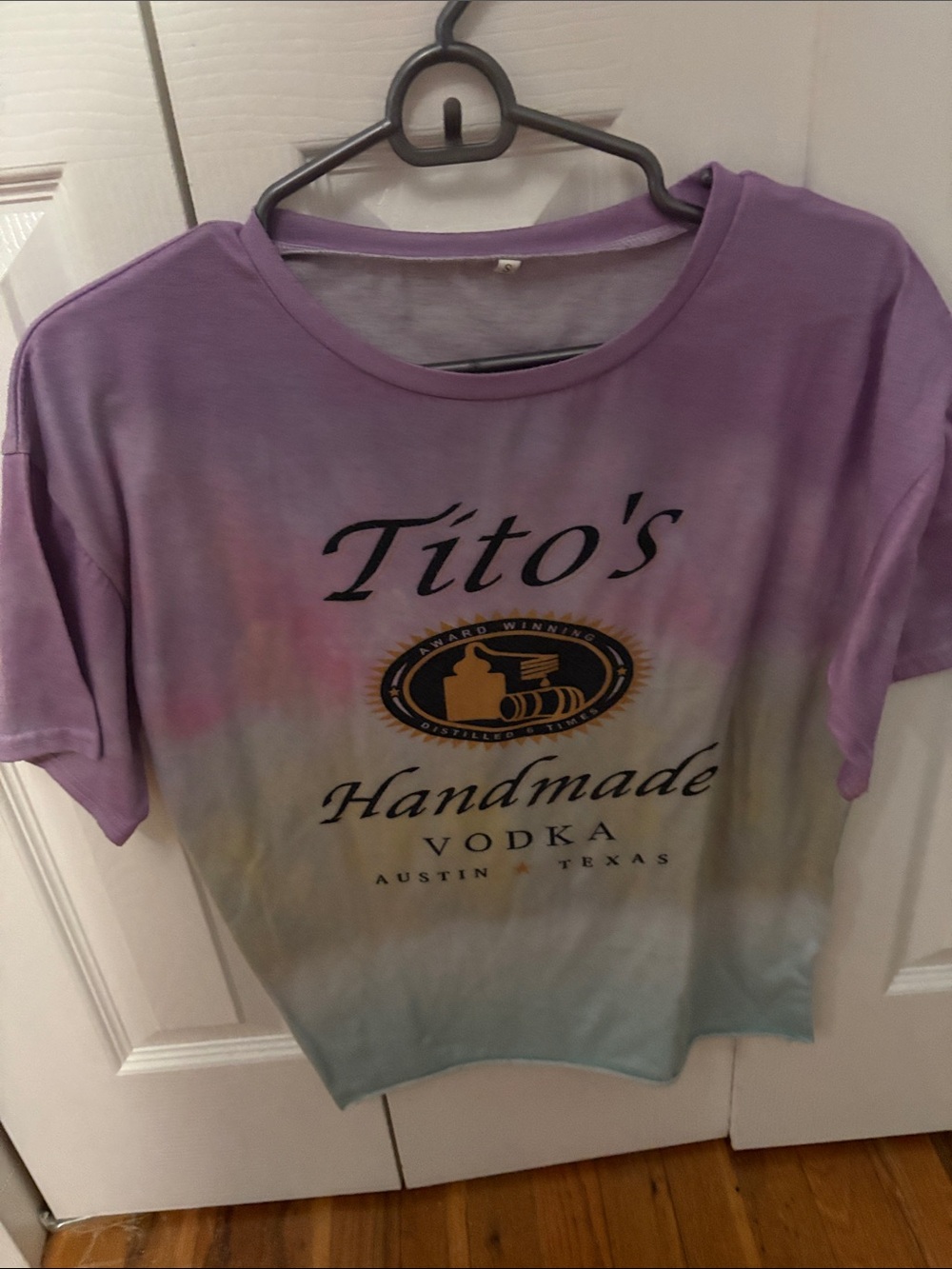 Tie-Dye Short Sleeve Tee - Purple